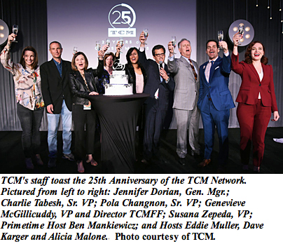 TCM Staff Toast 25th